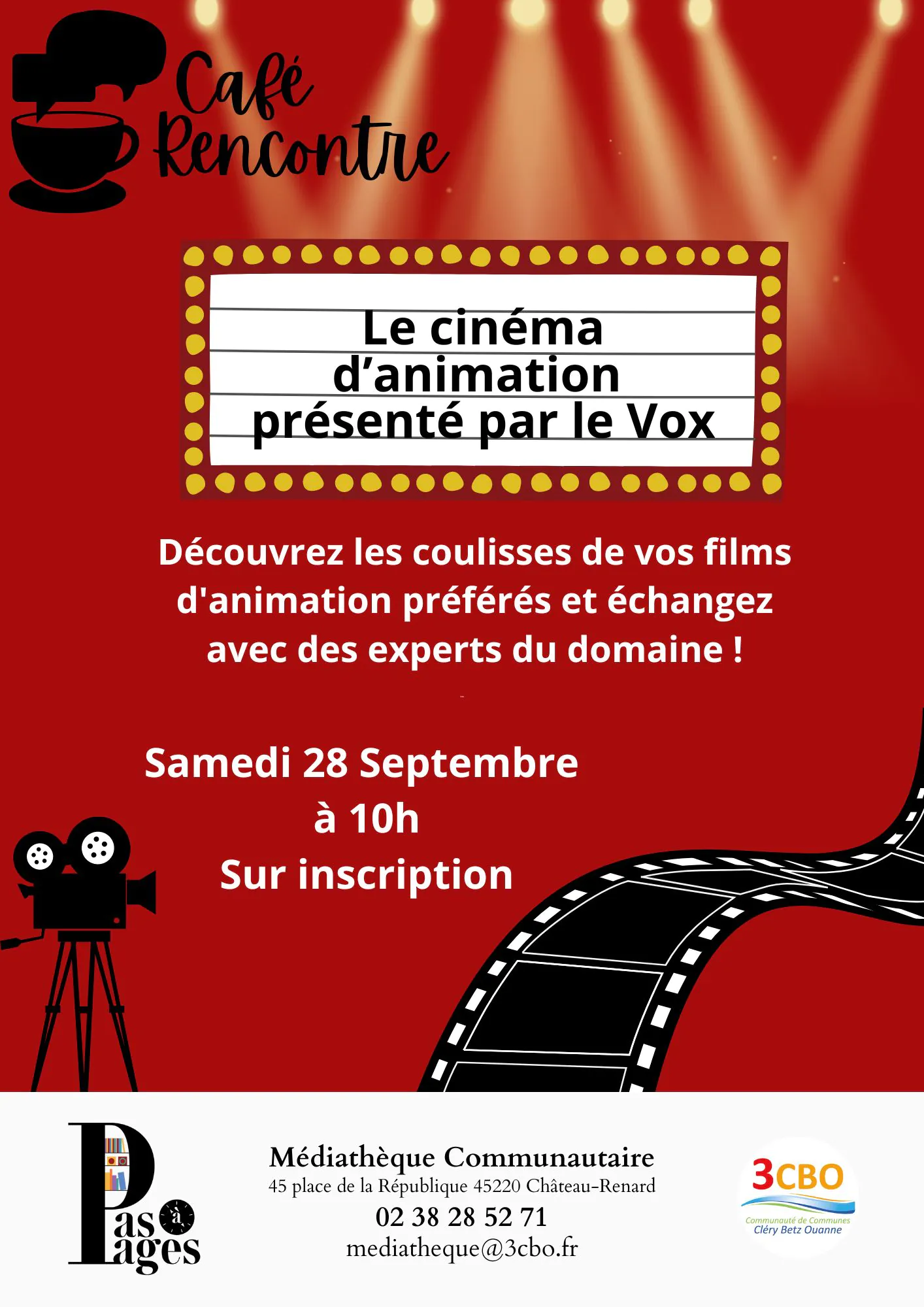 Café Rencontre Le Cinéma d'Animation