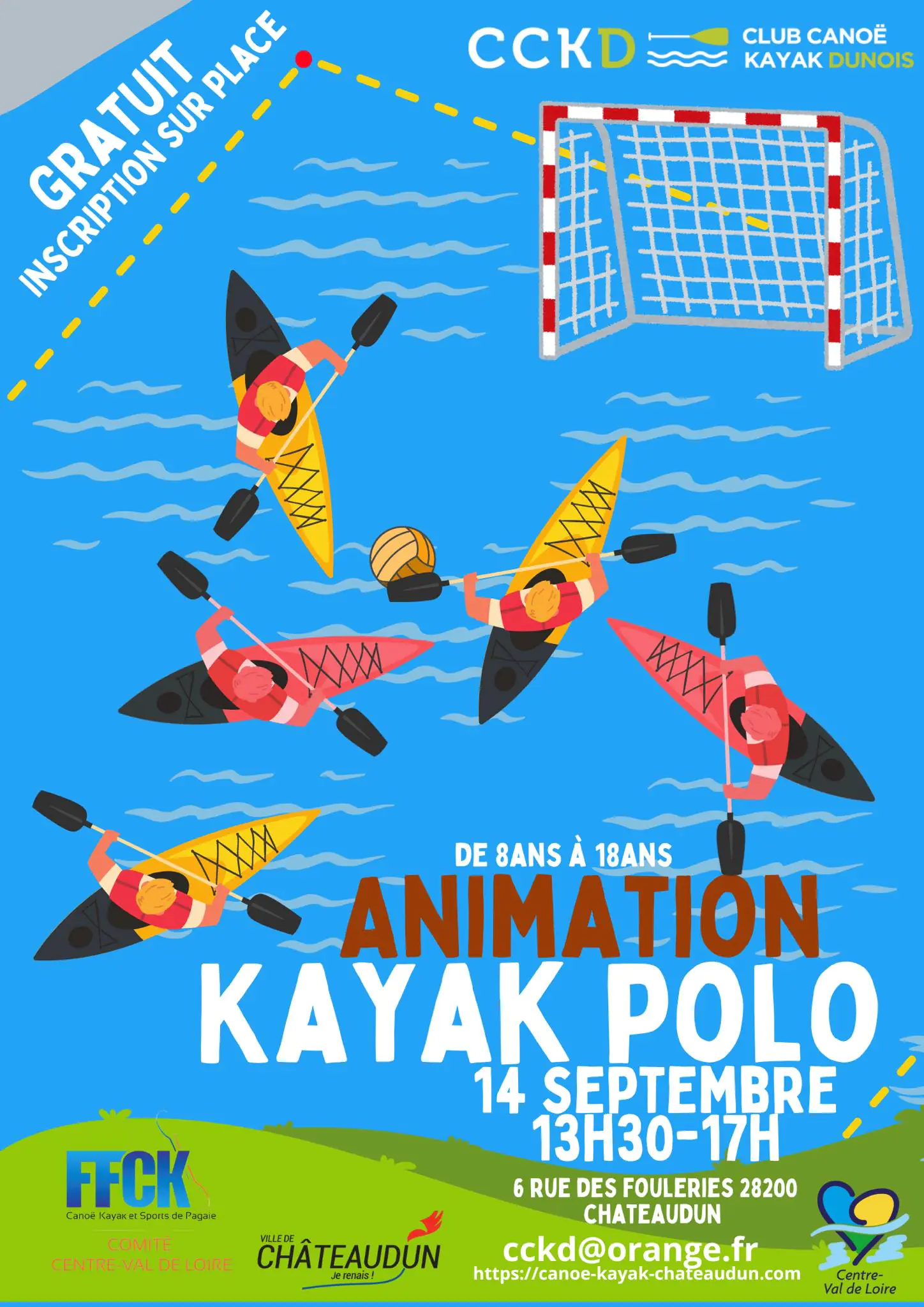 Animation Kayak Polo