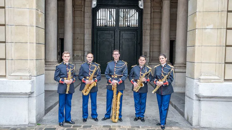 Concert Musiques et Patrimoine "Quintet de saxophones de la Garde Républicaine"