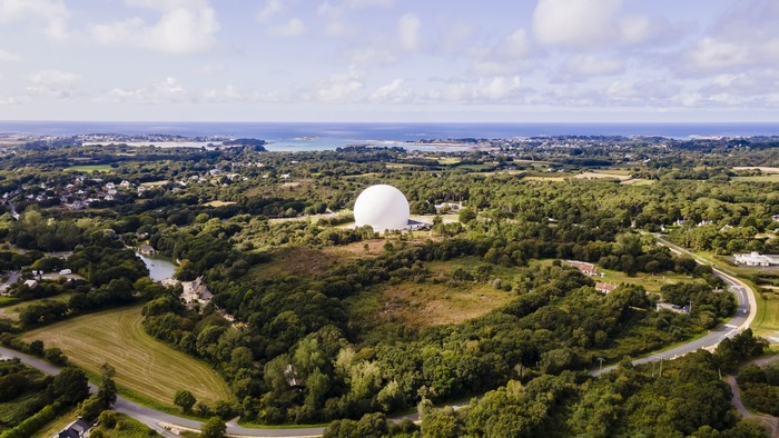 Visite enquête du Radôme Cité des télécoms Pleumeur-Bodou