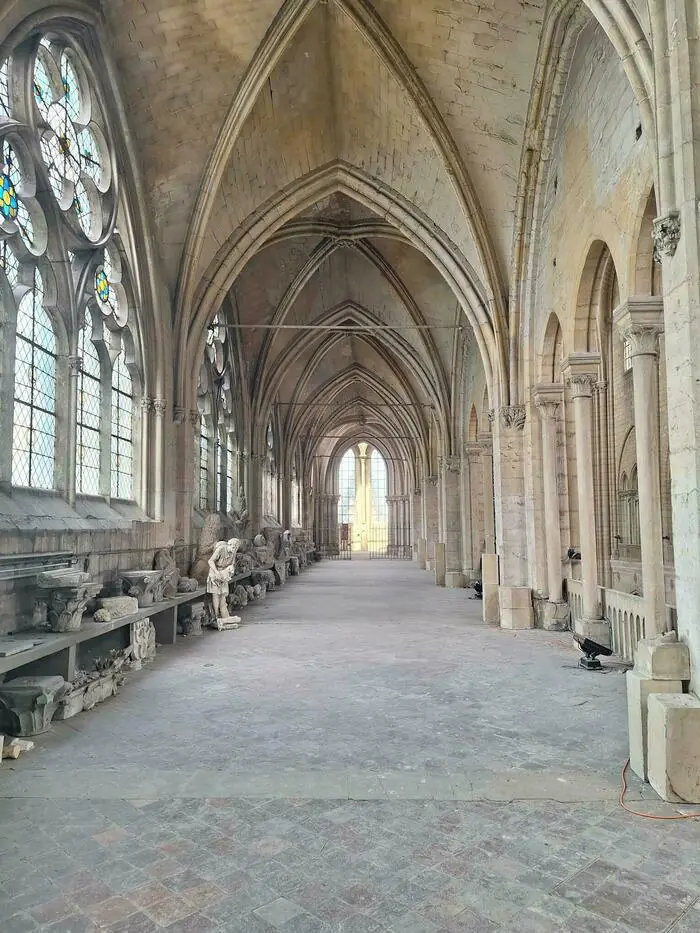 Visite du dépôt lapidaire de la Collégiale Collégiale Notre-Dame à Mantes-la-Jolie Mantes-la-Jolie