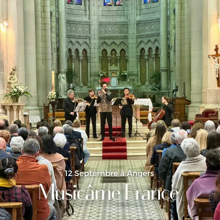 Concert à Angers : Les 4 Saisons de Vivaldi & ses beaux concerti Eglise Notre Dame de Victoires de Angers Angers