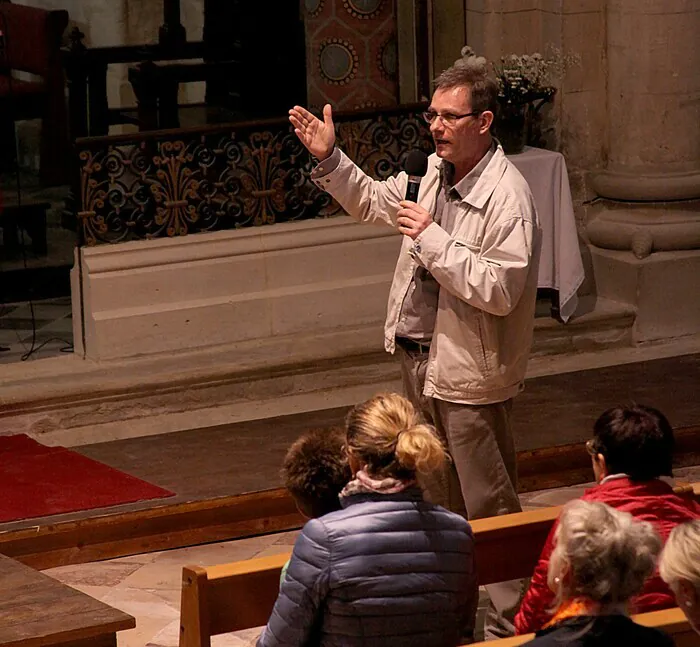 Conférence sur le peintre Giovanni Masutti par Jean-Louis Lambert à l’église Saint-Cybard Église Saint-Cybard Meilhan-sur-Garonne