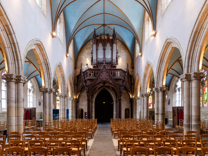 Eglise Saint-Idunet : Visite libre et conte musical pour découvrir l'orgue avec Caroline Faget et Sandrine Colas Eglise Saint-Idunet Brasparts