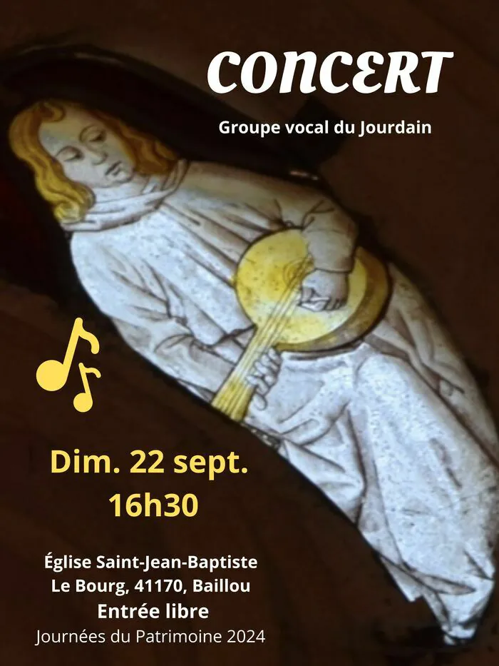 Concert Église Saint-Jean-Baptiste Baillou