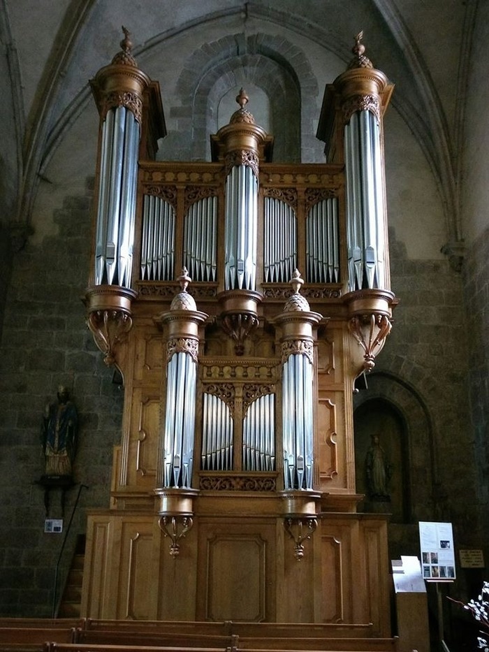 Audition et visite de l'orgue de l'église abbatiale Saint-André Saint-Léger Église Saint-Léger Meymac