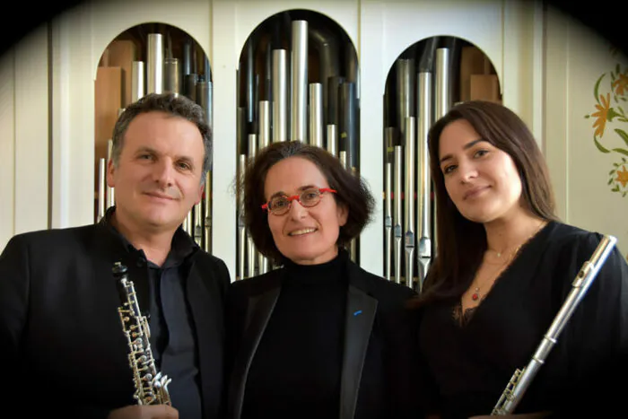 Concert d'orgue par le Trio Ladmirault église saint-nazaire Saint-Nazaire