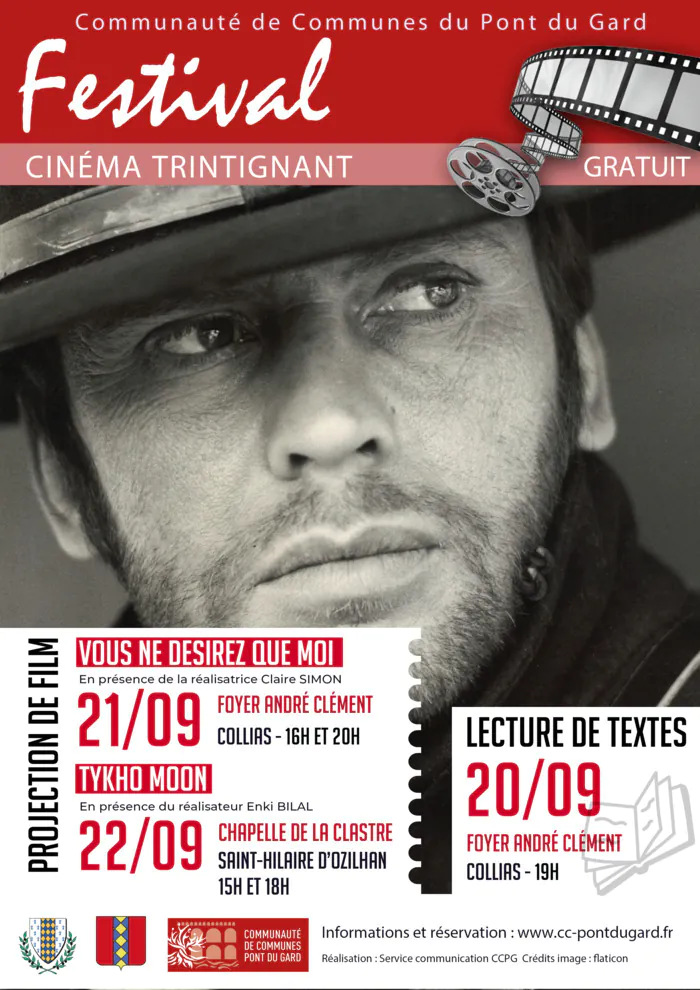 Cinéma Trintignant - Soirée lecture de textes Espace André Clément Collias