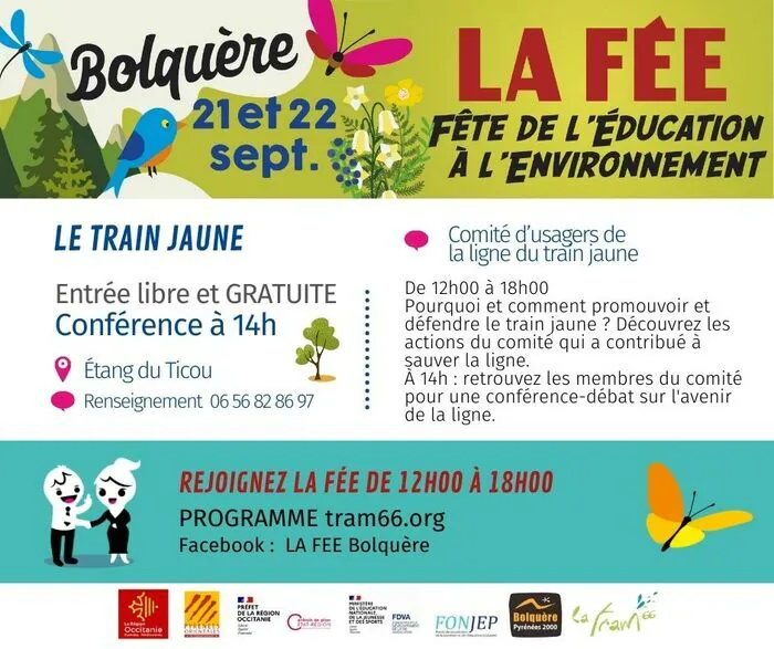 Conférence : « Le Train Jaune » Étang du Ticou Bolquère