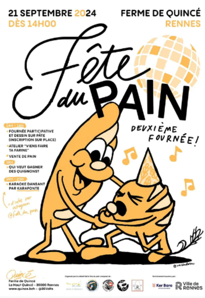 Fête du pain Ferme de Quincé Rennes