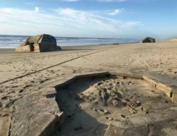 Circuit : « le mur de l’Atlantique » Fin du Parking du Lion (Parking Ecureuil - barrière du Lion) Lacanau