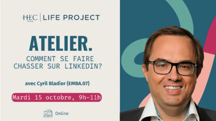 Webinar "Comment se faire chasser sur Linkedin ?" HEC Alumni