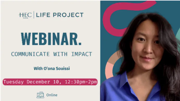 Webinar "Communicate with impact" - December 10 HEC Alumni