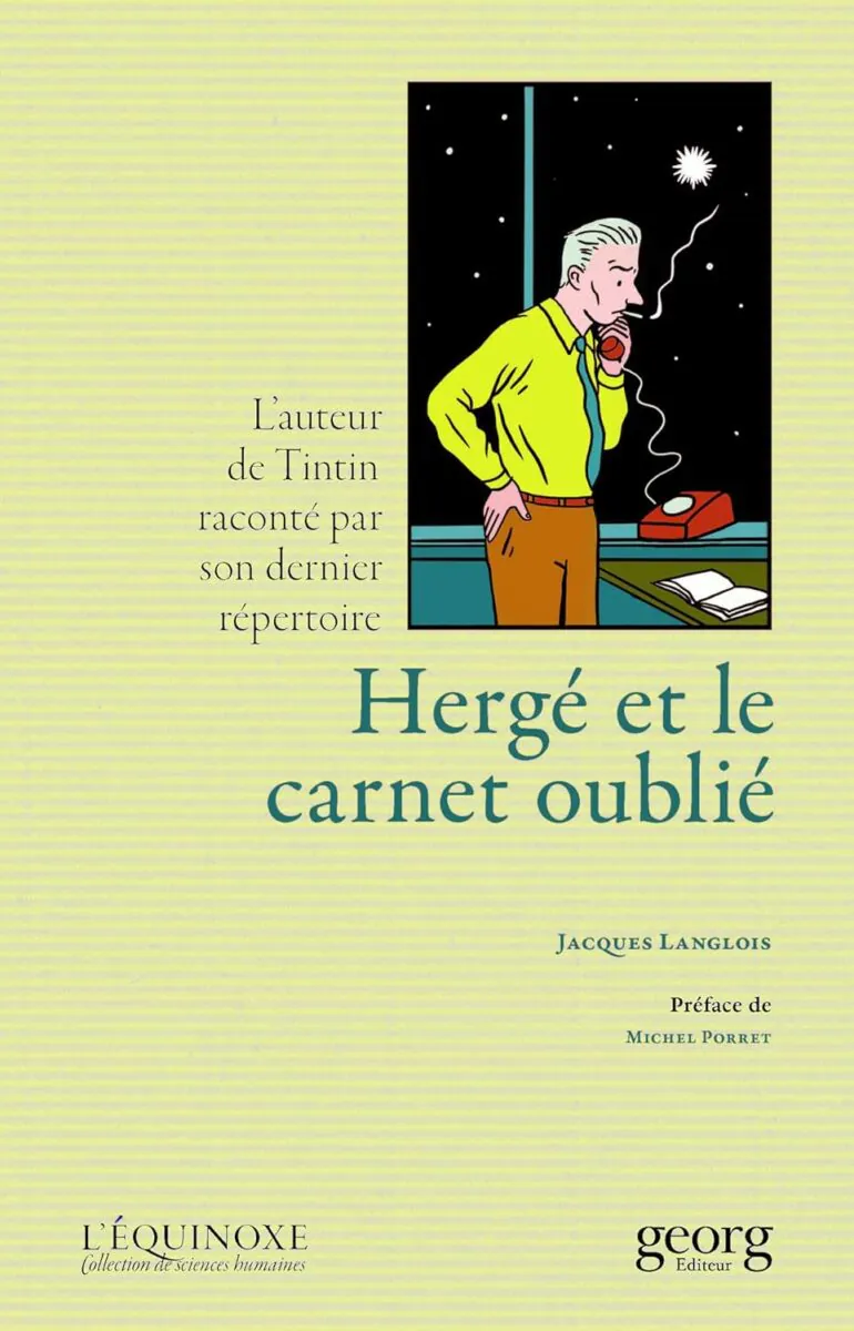 
hergé et le carnet oublié