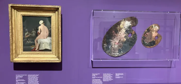 Ingres et Delacroix-Objets d’artistes