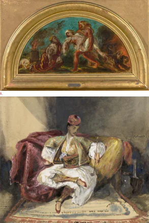 Ingres et Delacroix-Objets d’artistes