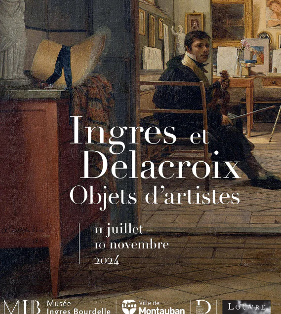 Ingres et Delacroix-Objets d’artistes