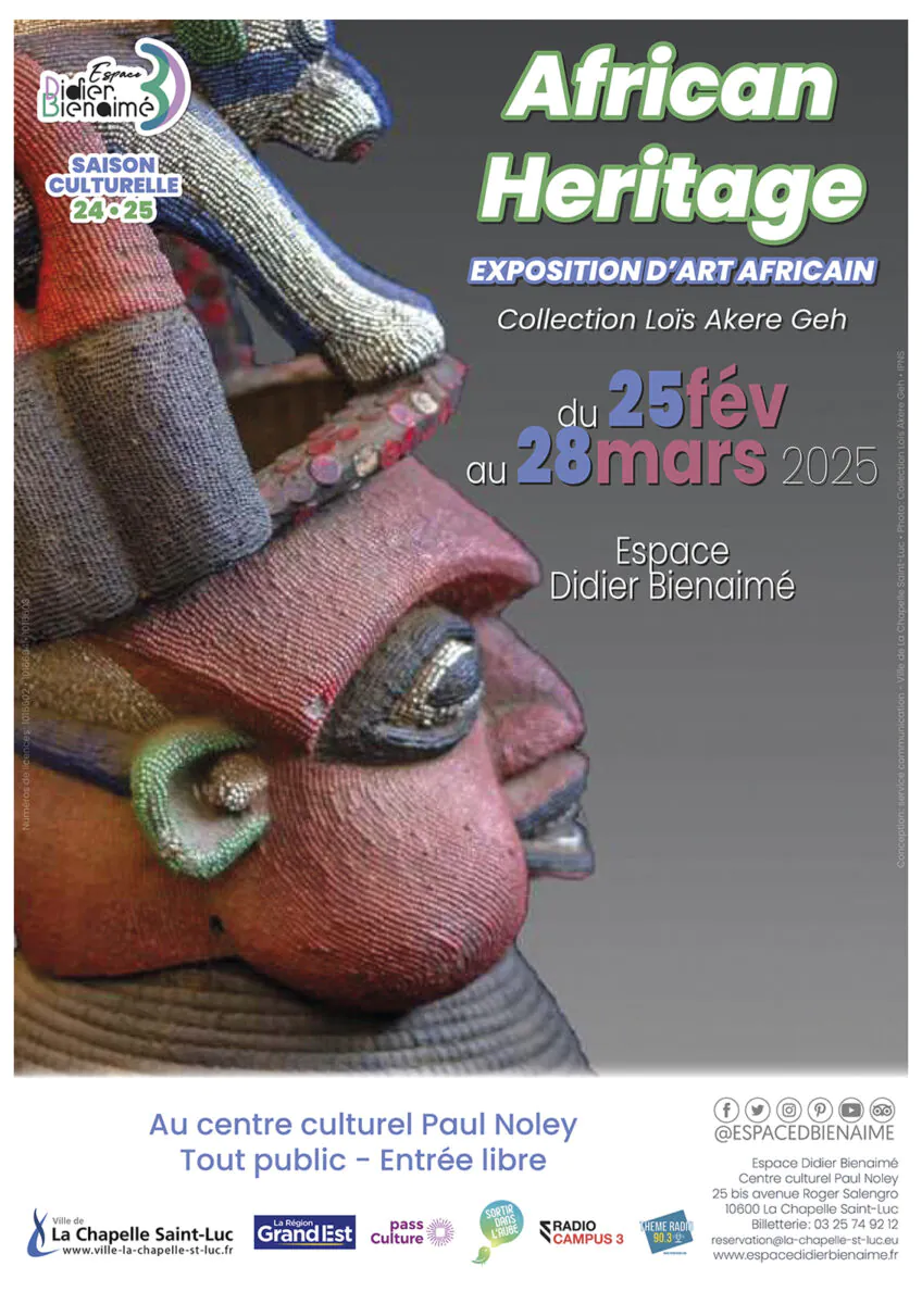 Exposition African heritage Loïs Akere Geh