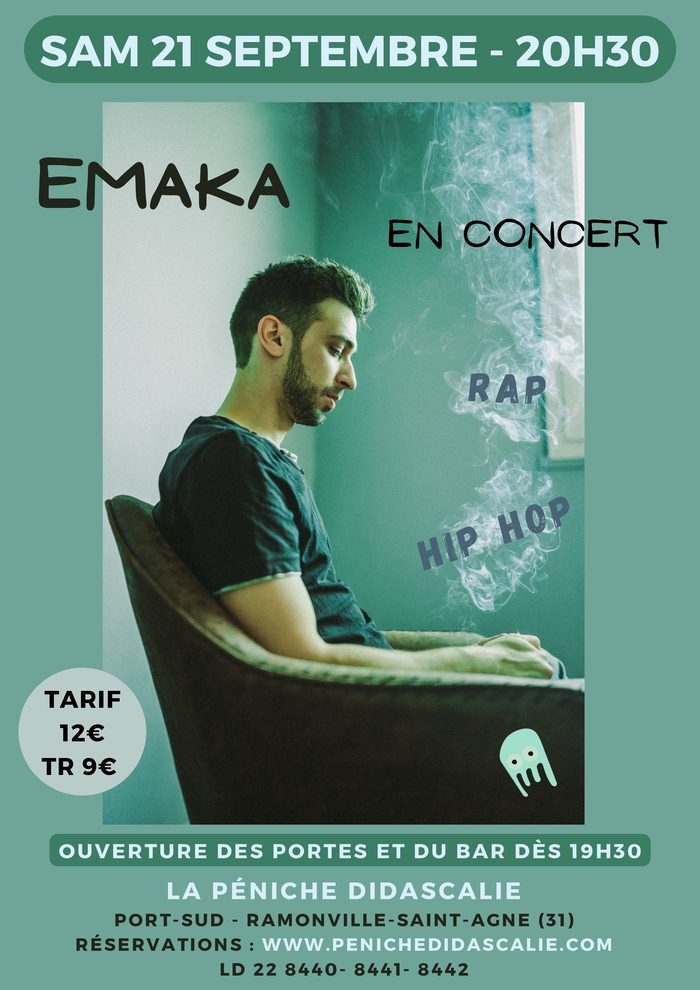 EMAKA en concert La Péniche Didascalie Ramonville-Saint-Agne