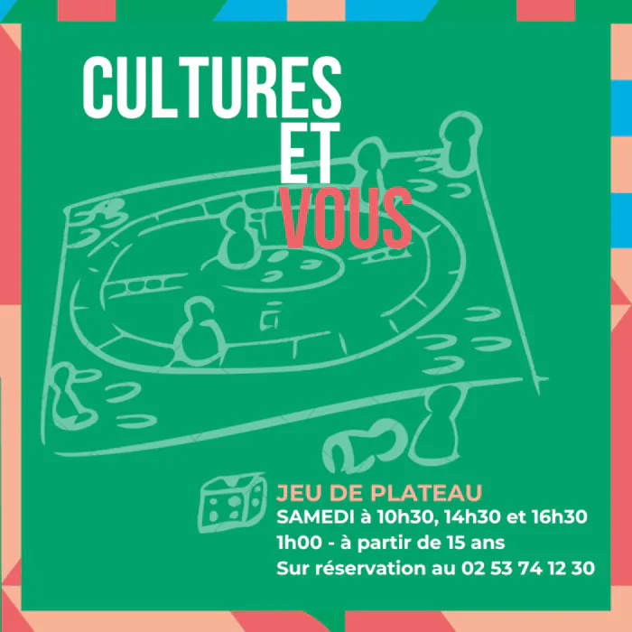 Jeu de plateau : Cultures et vous Laval Laval