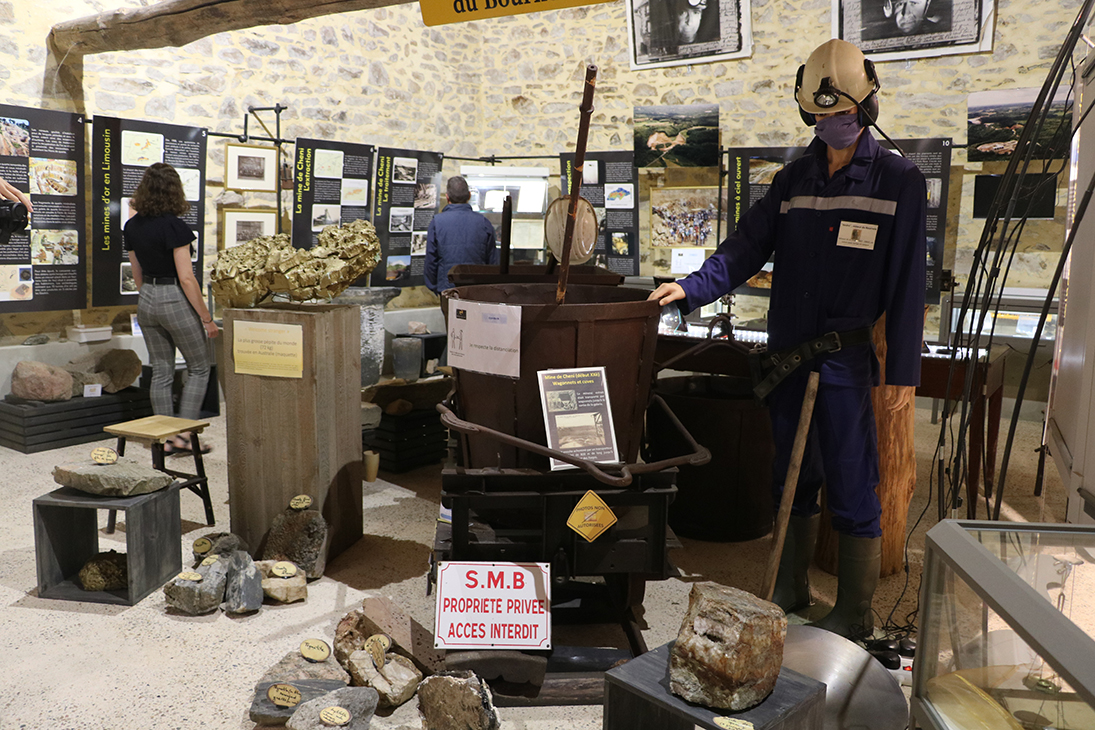 Journées Européennes du Patrimoine au Pays de Saint-Yrieix 2024 Maison de l’Or en Limousin