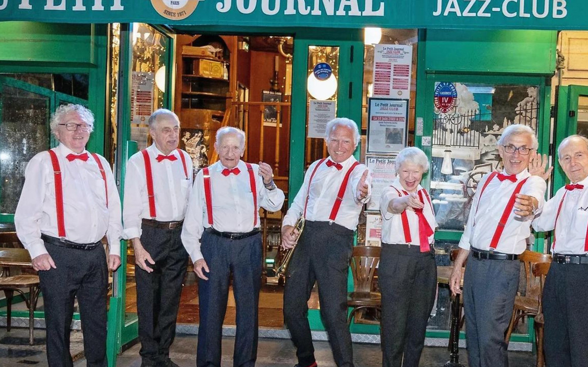 Les Dixieland Seniors au 38Riv jazz club 38Riv Jazz Club Paris