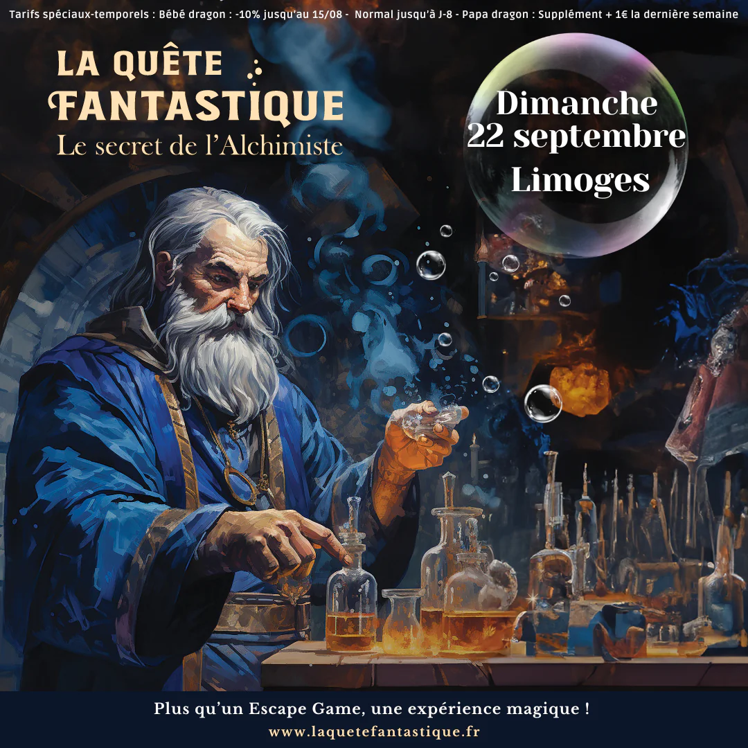 Escape Game Géant La Quête Fantastique Limoges