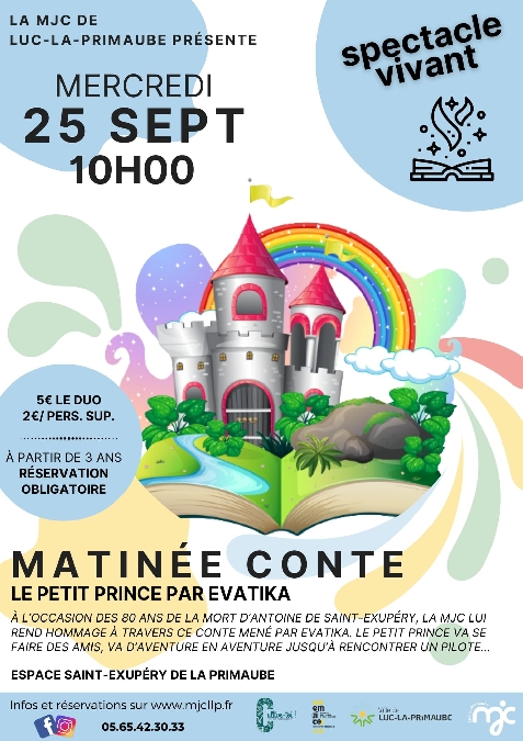 MATINÉE CONTE Le petit prince