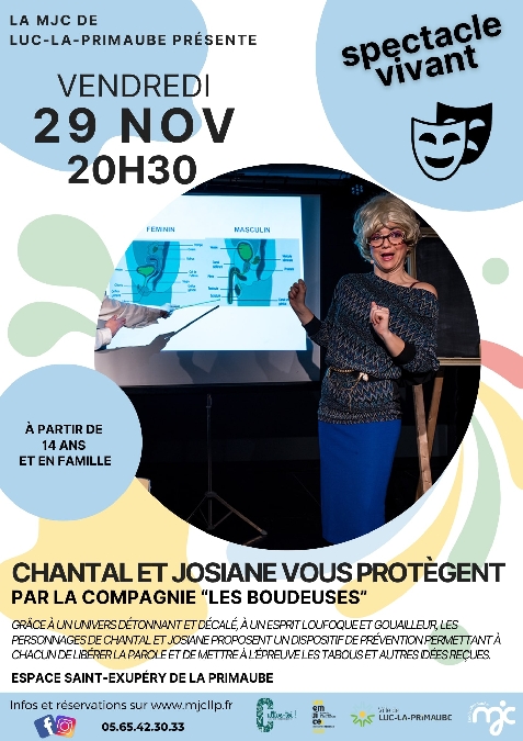 SPECTACLE Chantal et Josiane vous protègent