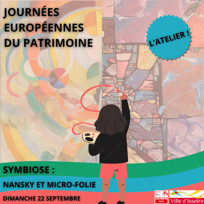 Atelier plastique : Symbiose : Nansky et Micro-Folie Maison des Associations Issoire