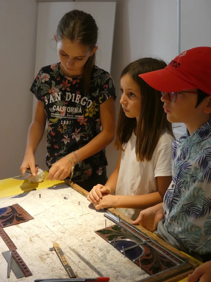 Participez à un atelier de création de vitrail Maison du Patrimoine Edouard Boeglin - CIAP Mulhouse