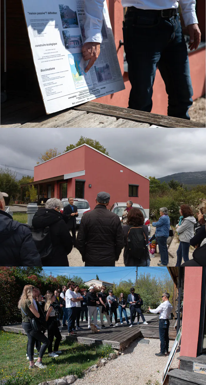 Maison passive et écologique Maison positive archibionature Saint-Vallier-de-Thiey