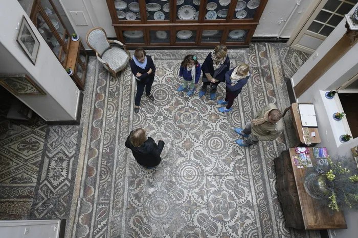 Visites guidées dans une maison pavée de mosaïques gallo-romaines Maison Sentex Saint-Sever