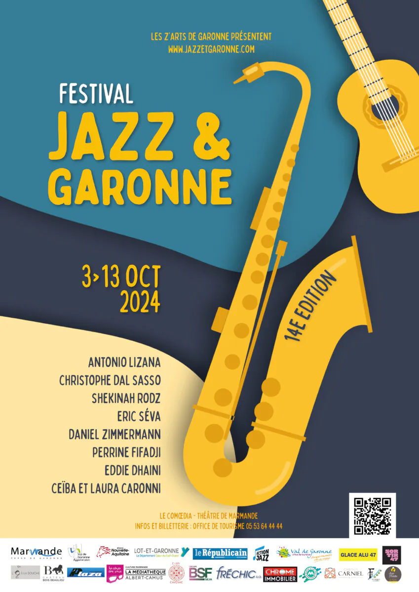 Festival Jazz et Garonne #14 Perrine Fifadji Christophe Dal Sasso et Shekinah Rodz