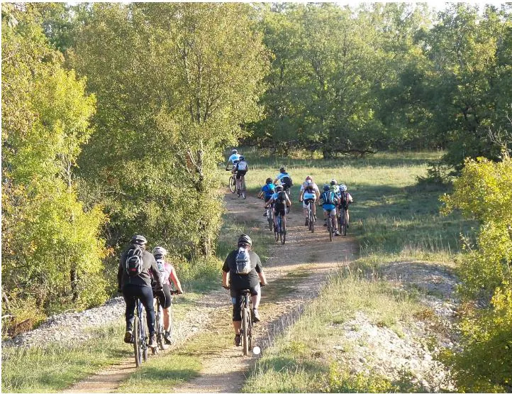 Base VTT du Domaine du Mas de Saboth Saint Géry-Vers Occitanie