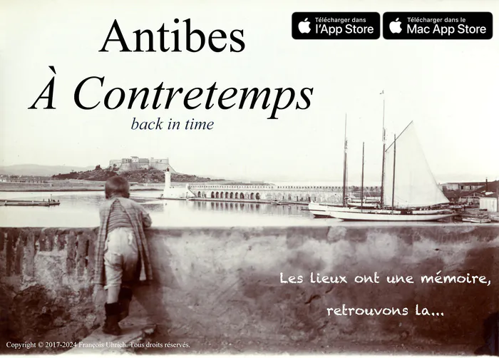 Présentation de l'appli “Antibes à Contretemps” Médiathèque Albert Camus Antibes