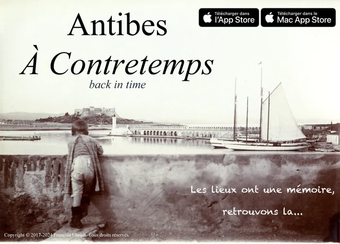 Démonstrations de l'appli “Antibes à Contretemps” Médiathèque Albert Camus Antibes