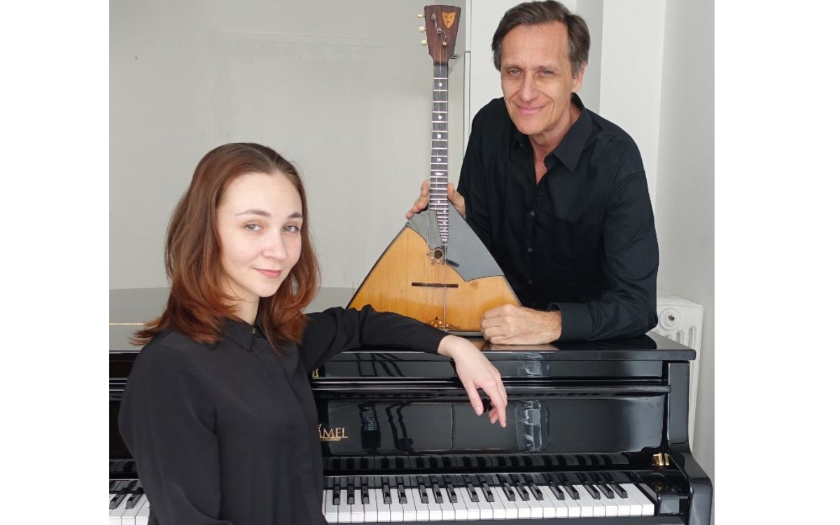 Micha Tcherkassky et Maria Trubnikova - Musique Russe Le Patronage Laïque Jules-Vallès Paris