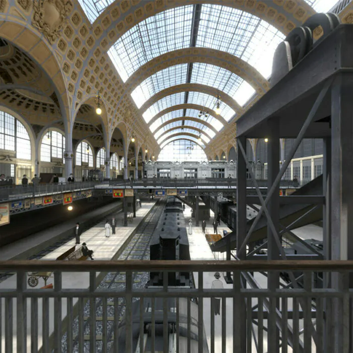 Film en Réalité Virtuelle : De la gare au musée d'Orsay Micro-Folie Cagnes-sur-Mer Cagnes-sur-Mer