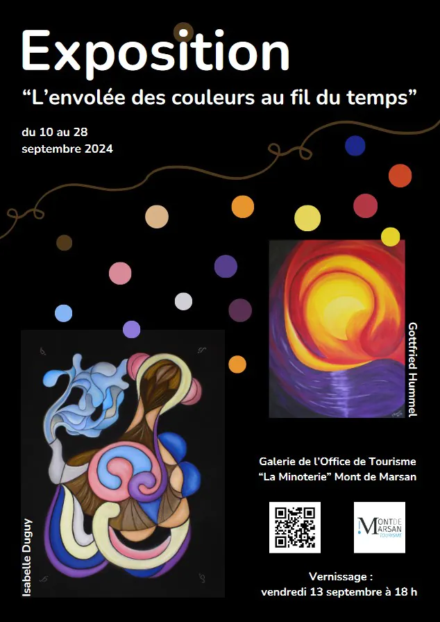 Exposition "l'envolée des couleurs au fil du temps"