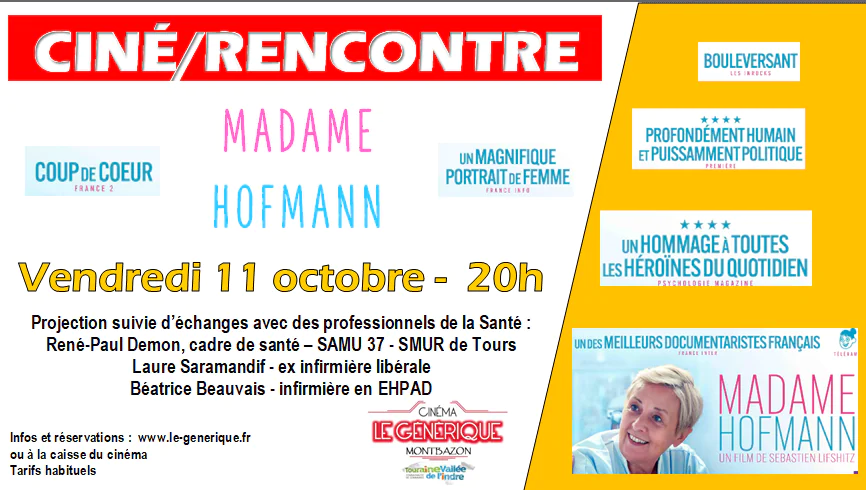 ciné / Rencontre Madame Hofmann