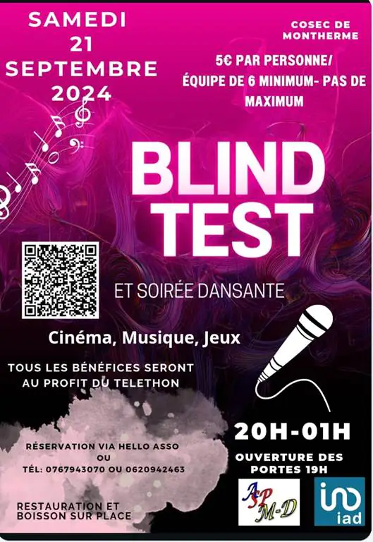 Soirée blind test et dansante