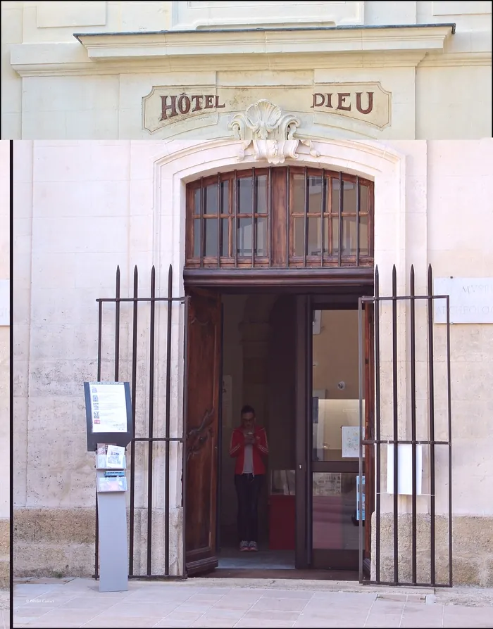 ENTRÉE LIBRE DU MUSÉE ARCHEOLOGIQUE Musée archéologique de l' hôtel dieu Cavaillon