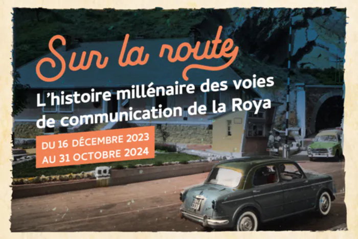 Visite tactile de l'exposition "Sur la route. L'histoire millénaire des voies de communications de la Roya." Musée départemental des Merveilles Tende