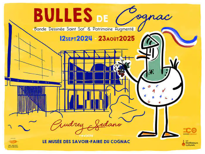 Visite commentée : « bulles de Cognac et Patrimoine augmenté » Musée des savoir-faire du cognac Cognac