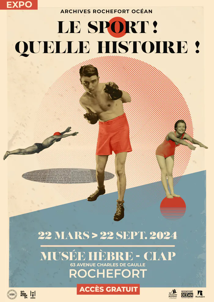 Exposition : « le sport ! toute une histoire ! » Musée Hèbre Rochefort