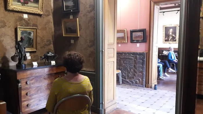 Séance de yoga au musée Musée Henri Barré Thouars