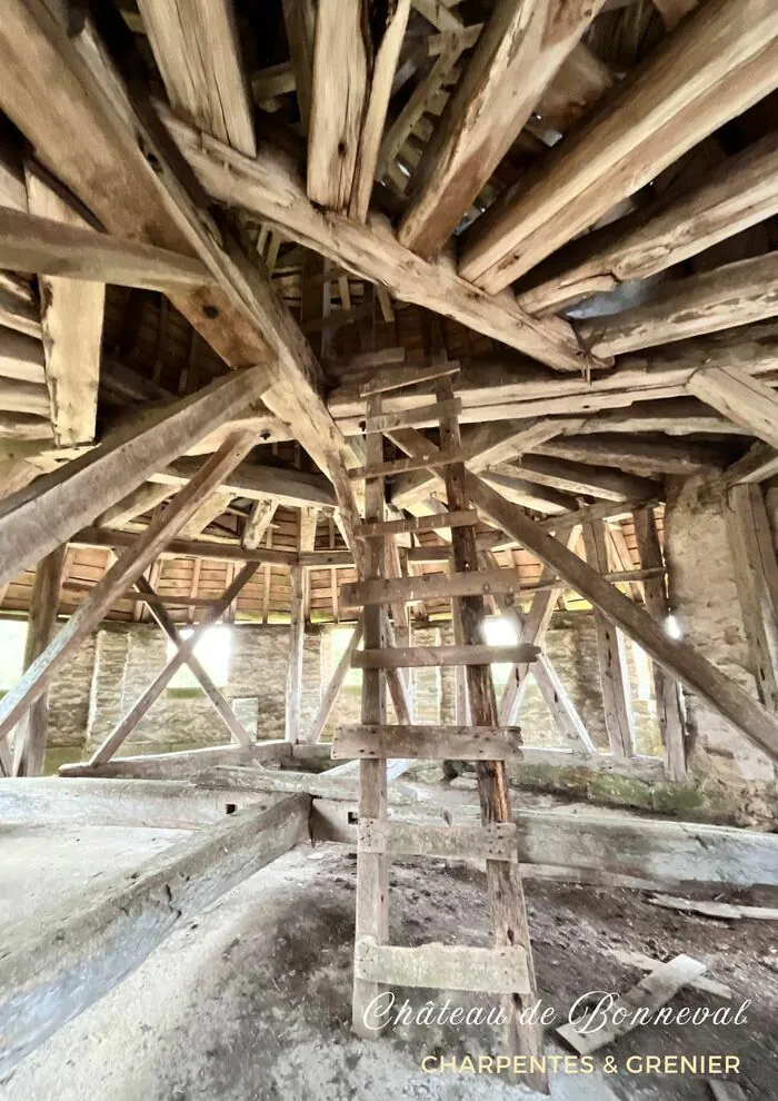 Exposition : « Les greniers et charpentes du château de Bonneval » Office de tourisme Coussac-Bonneval