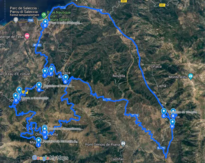 Circuit découverte du patrimoine vernaculaire réhabilité par la Communauté de communes de L'Île-Rousse - Balagne Palasca Palasca