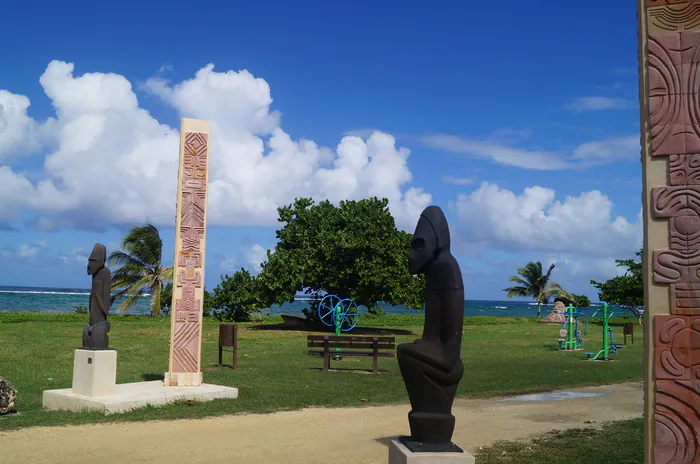 Itinéraire amérindien à Le Moule parc archéologique Ouatibi-tibi Le Moule